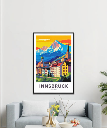 Innsbruck Travel Poster