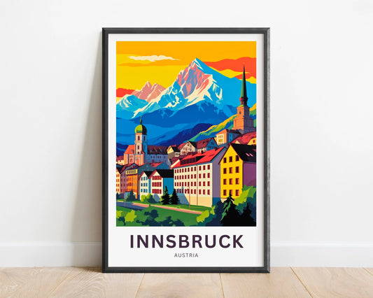 Innsbruck Travel Poster