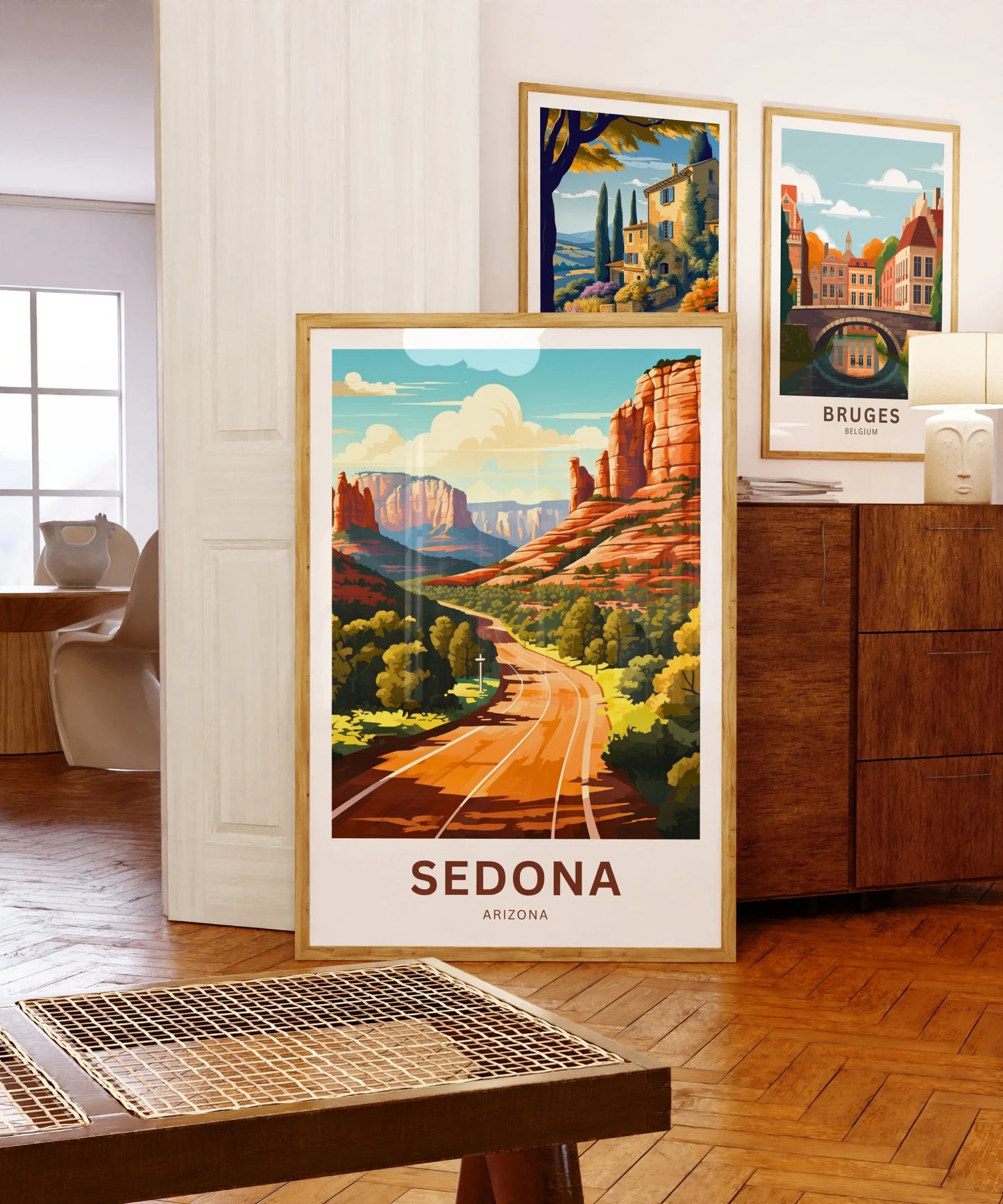 Sedona Travel Poster