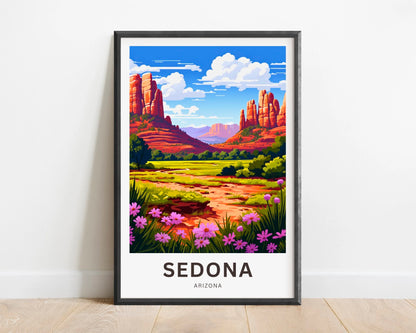 Sedona Travel Poster