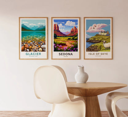 Sedona Travel Poster