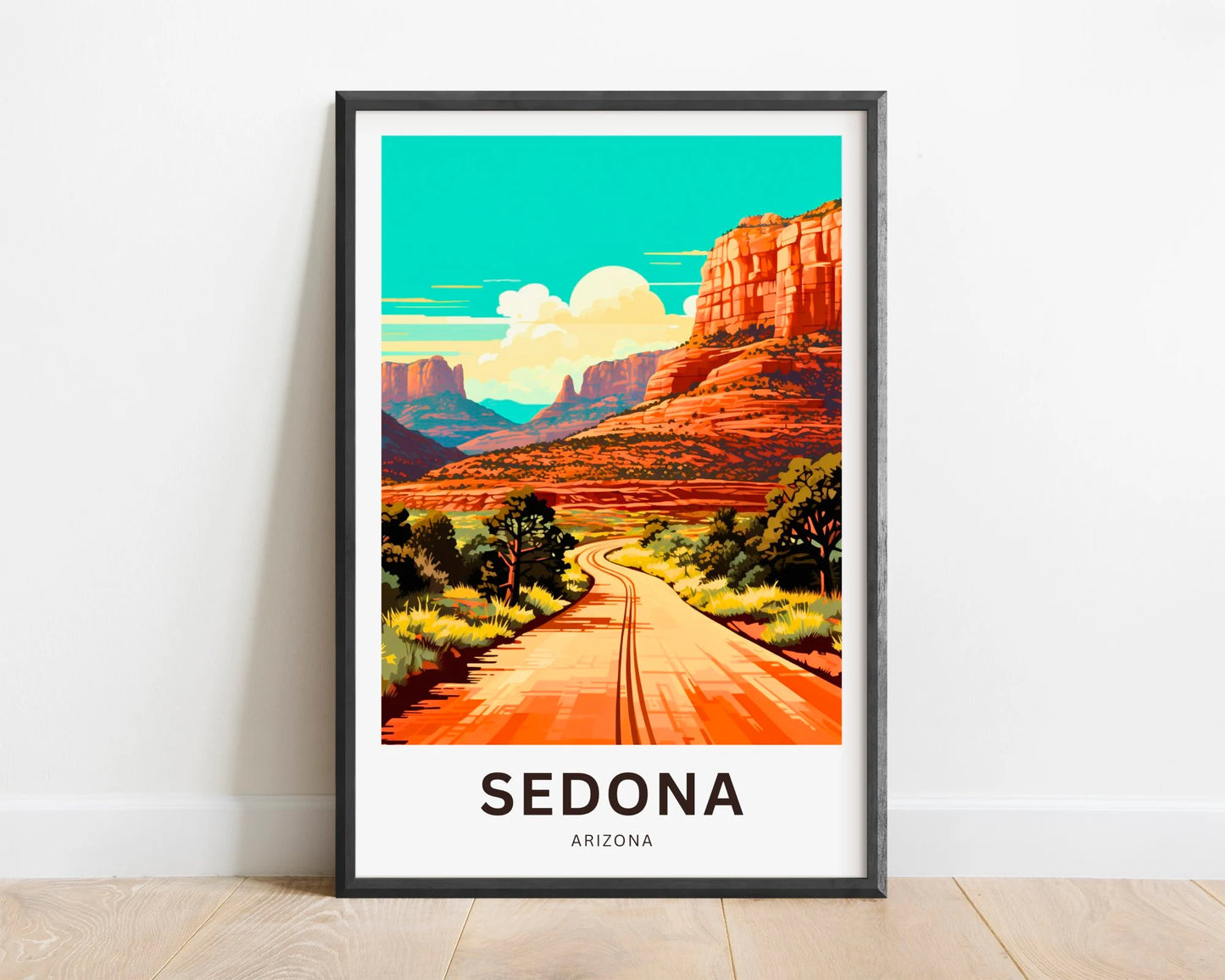 Sedona Travel Poster