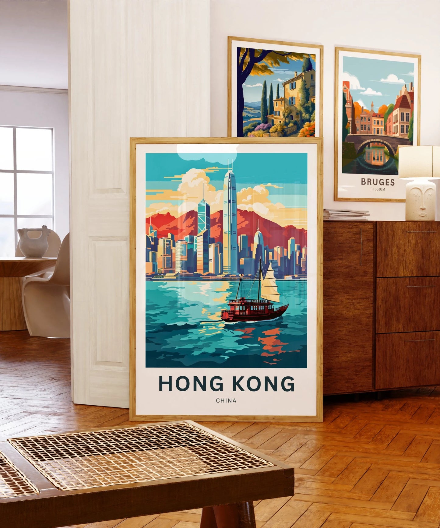 Hong kong Travel Poster