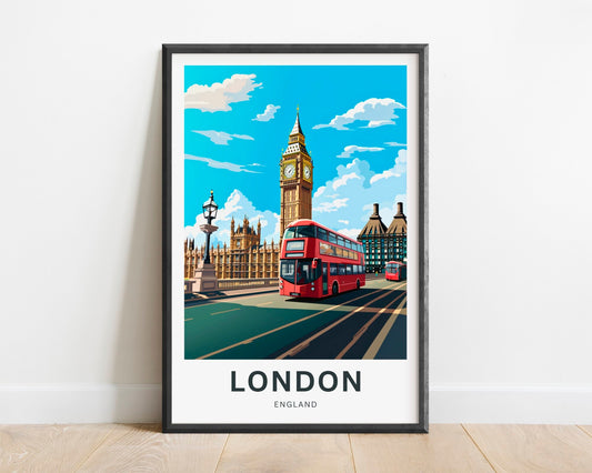 London Travel Poster