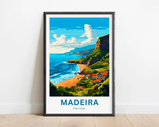 Madeira Travel Poster