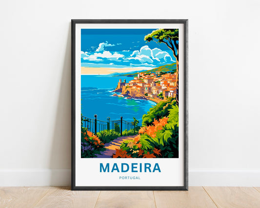 Madeira Travel Poster