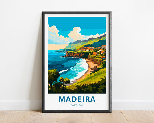 Madeira Travel Poster
