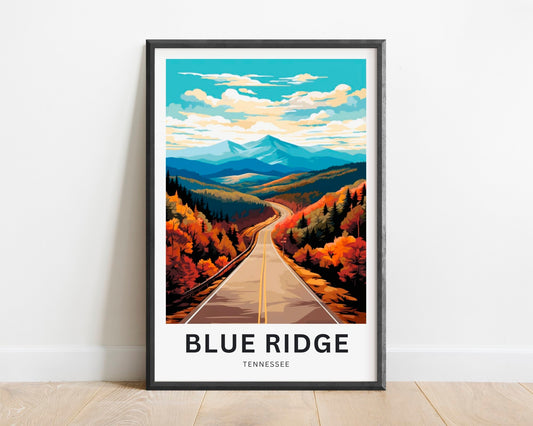 Blue Ridge Travel Poster