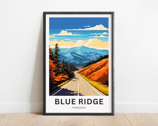 Blue Ridge Travel Poster