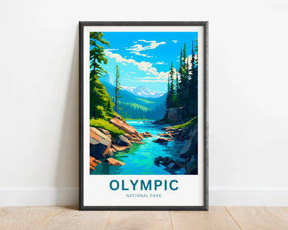 Olympic Travel Poster