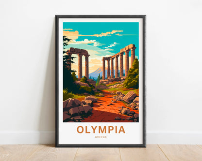 Olympia Travel Poster