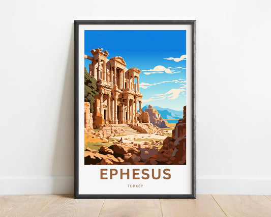 Ephesus Travel Poster