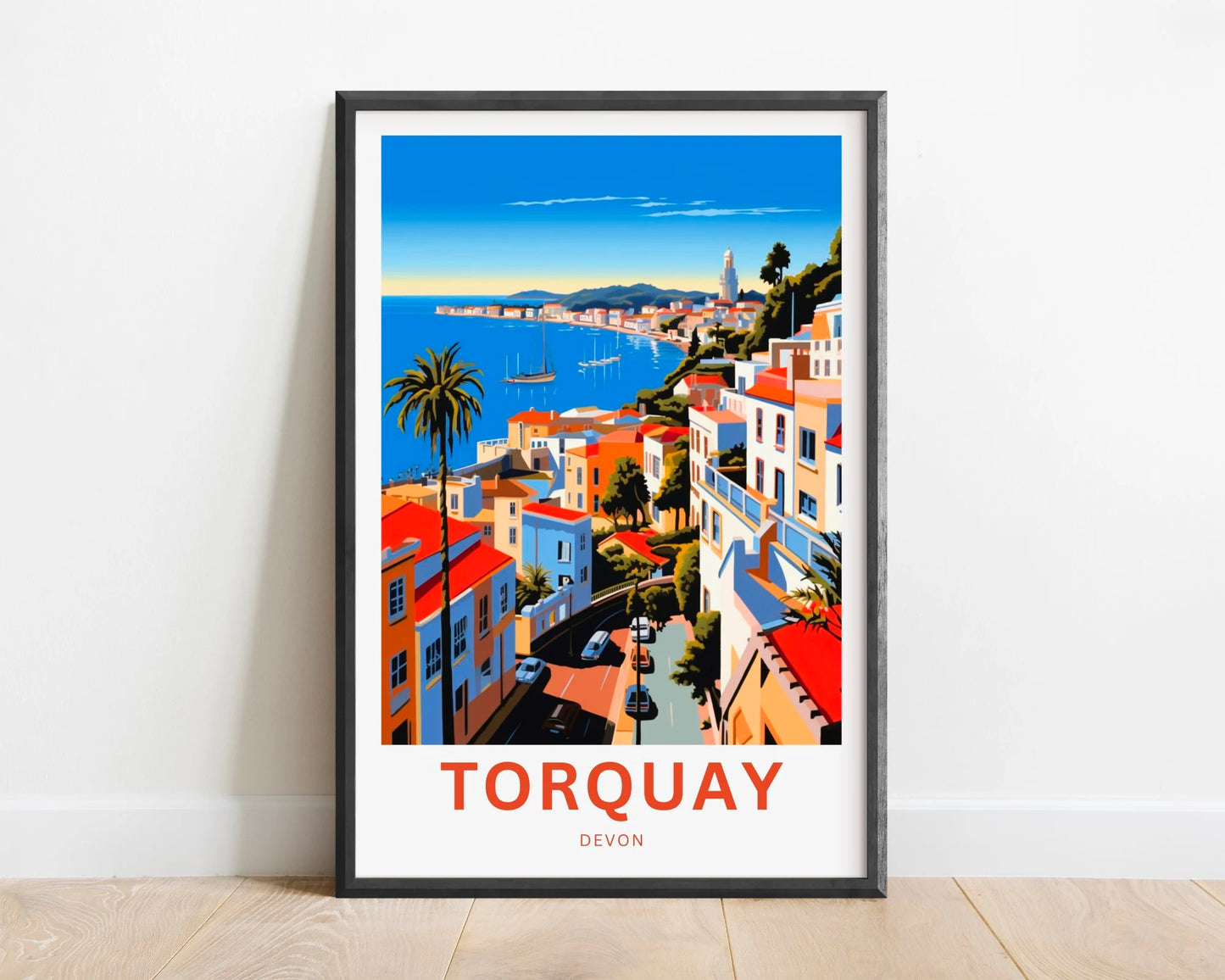 Torquay Travel Poster