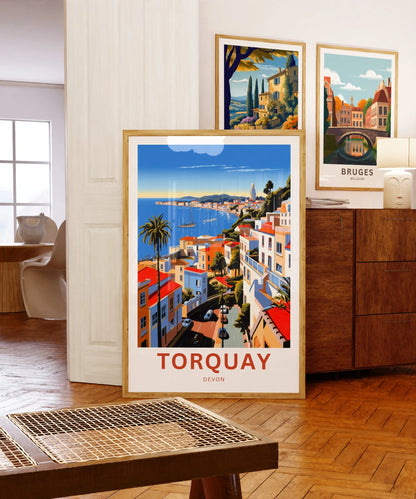 Torquay Travel Poster