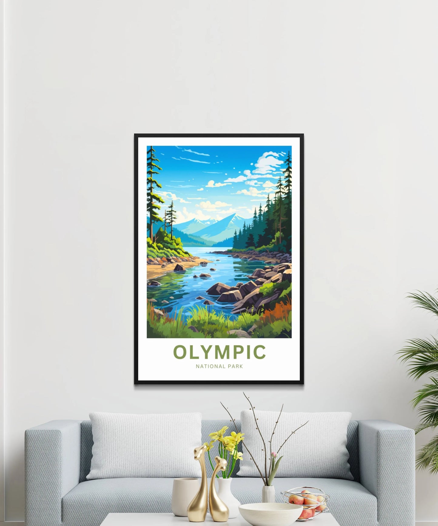 Olympic Travel Poster