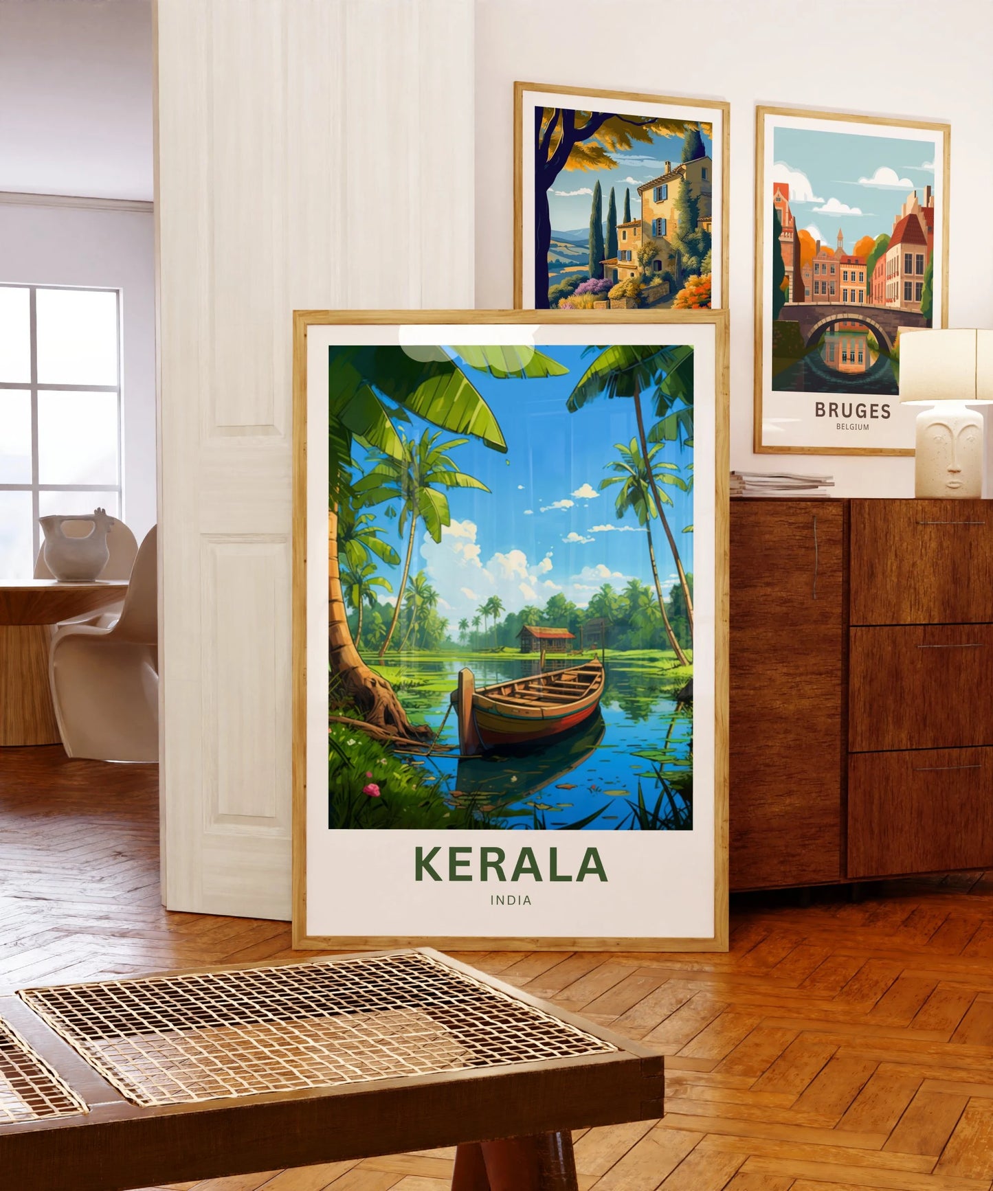 Kerala Travel Poster