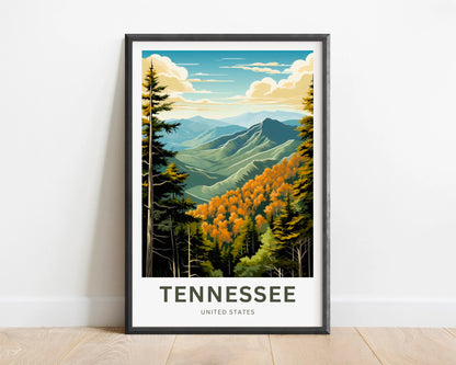 Tennessee Travel Poster