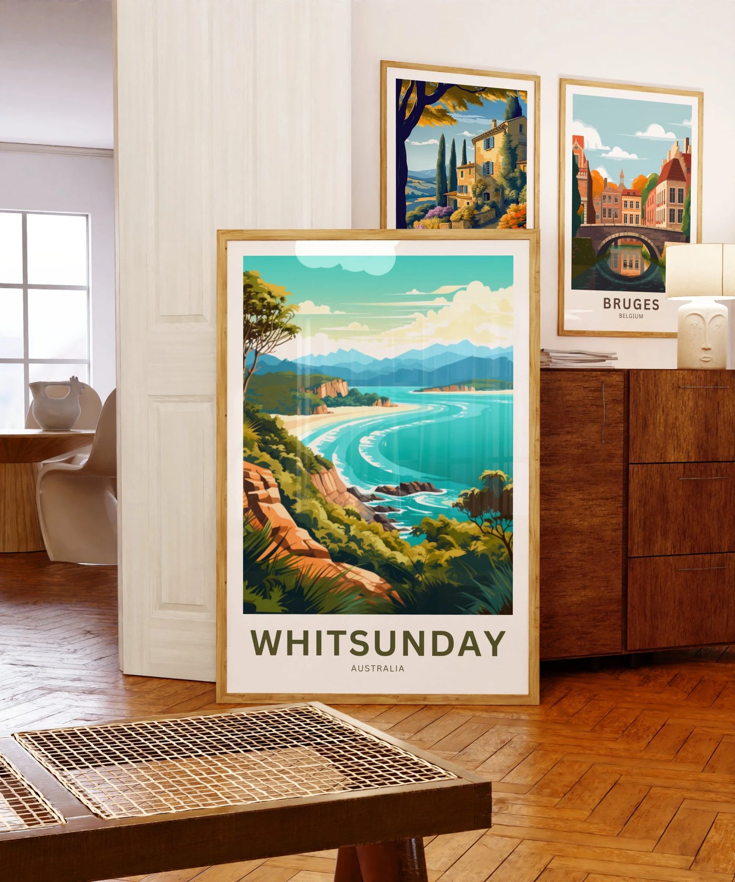 Whitsunday Travel Poster