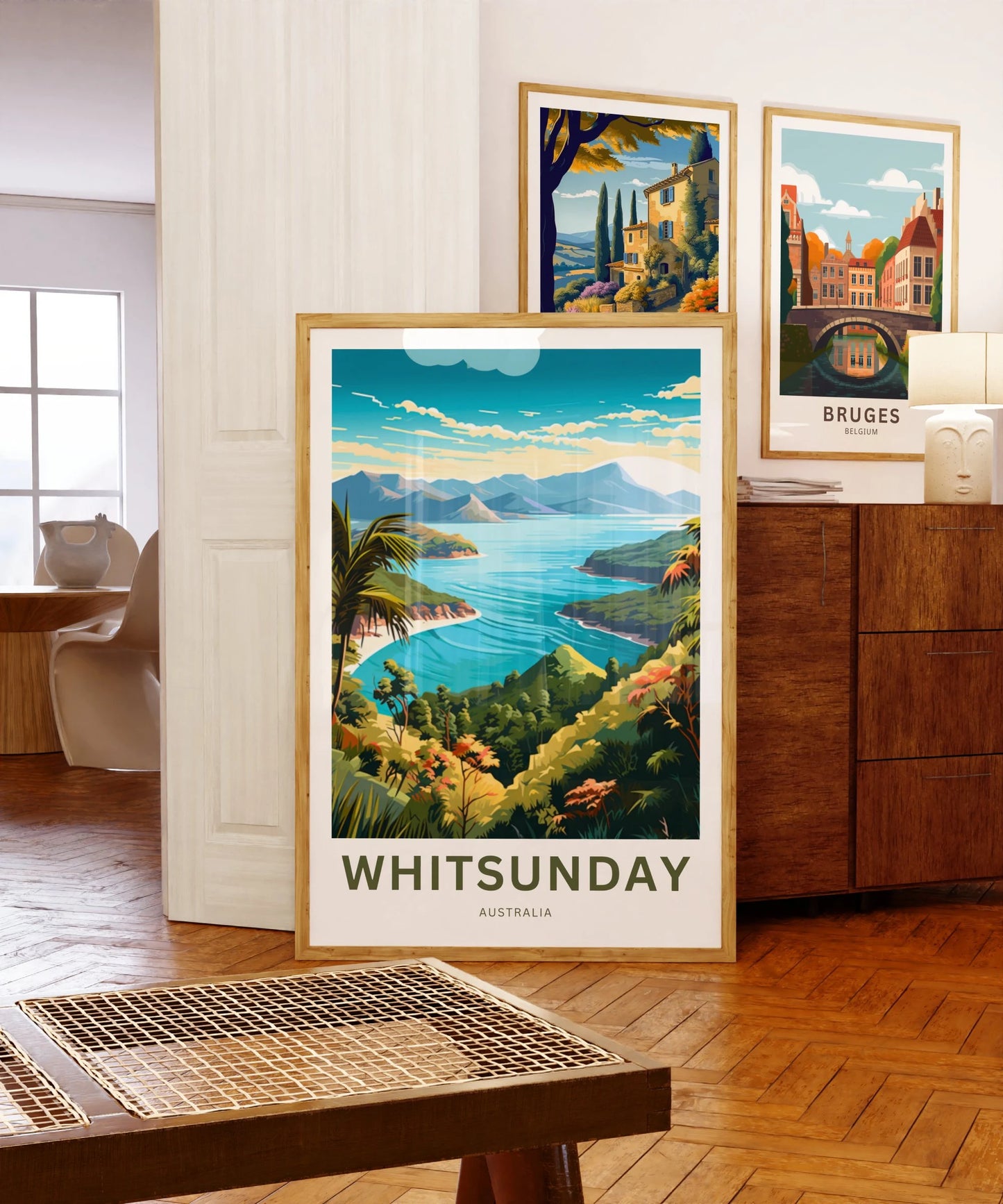 Whitsunday Travel Poster