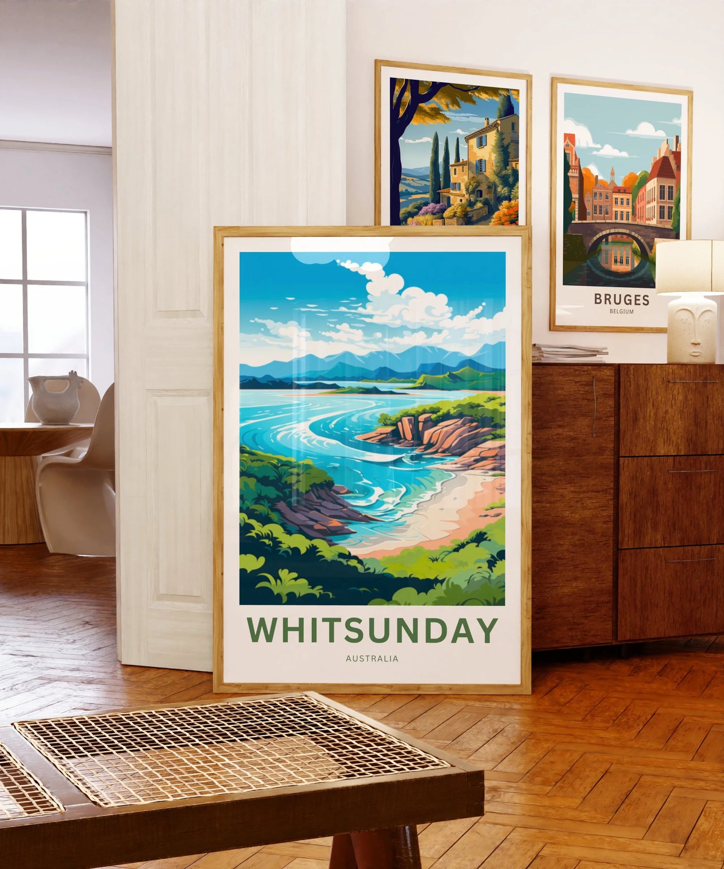 Whitsunday Travel Poster