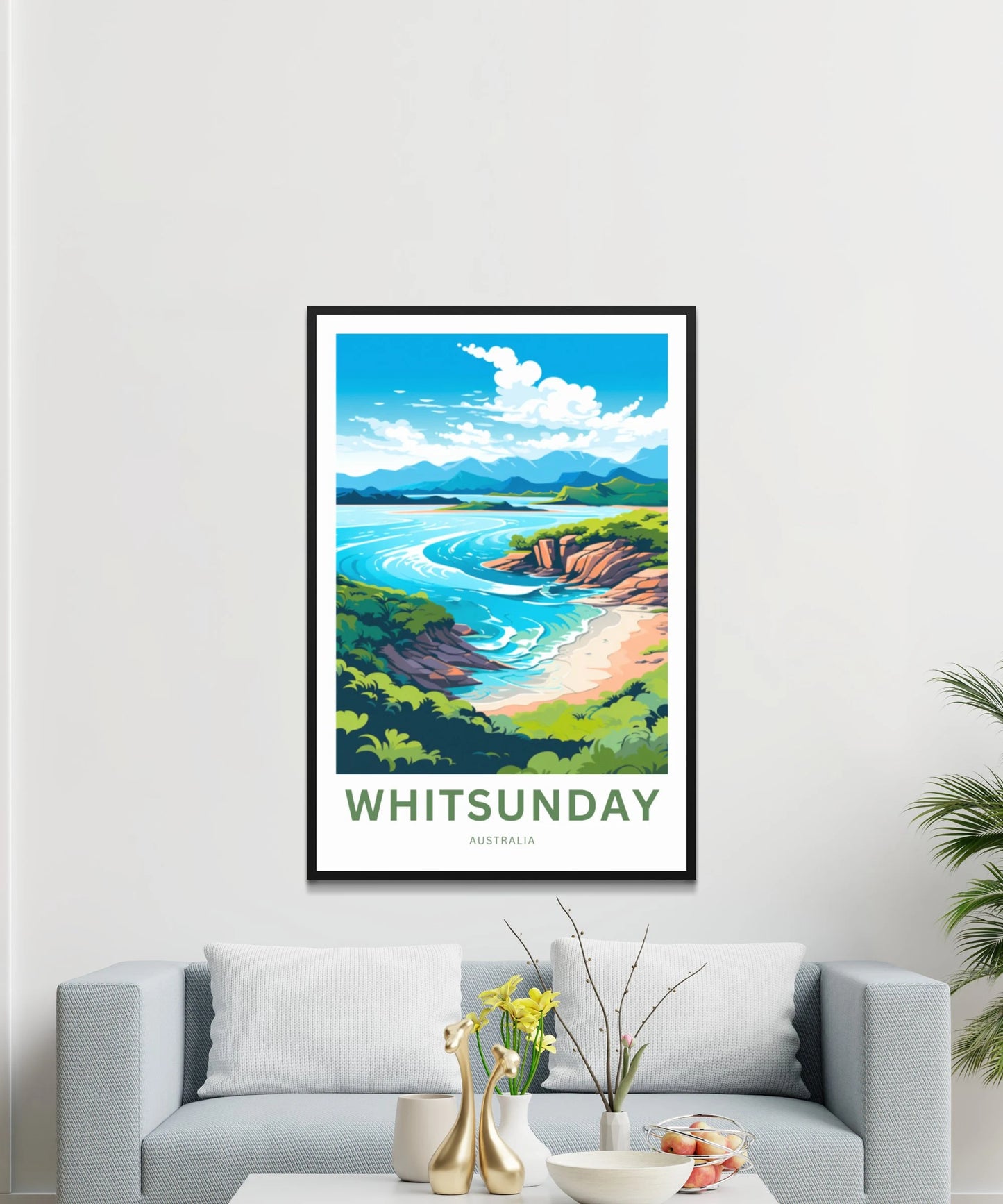 Whitsunday Travel Poster