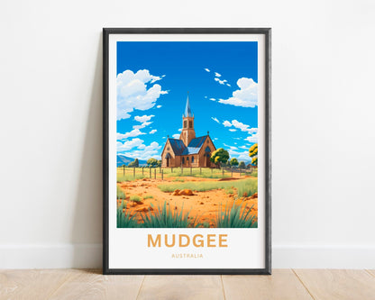 Mudgee Travel Poster