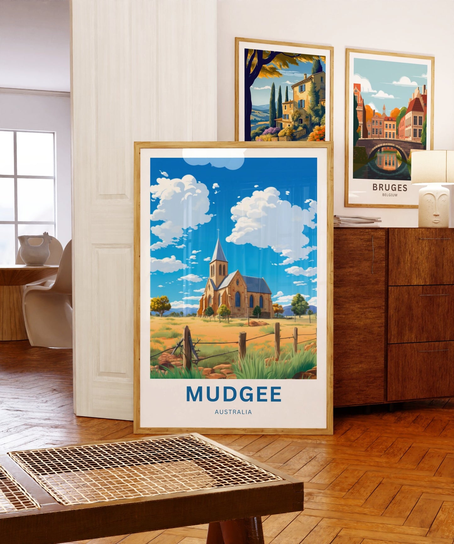 Mudgee Travel Poster