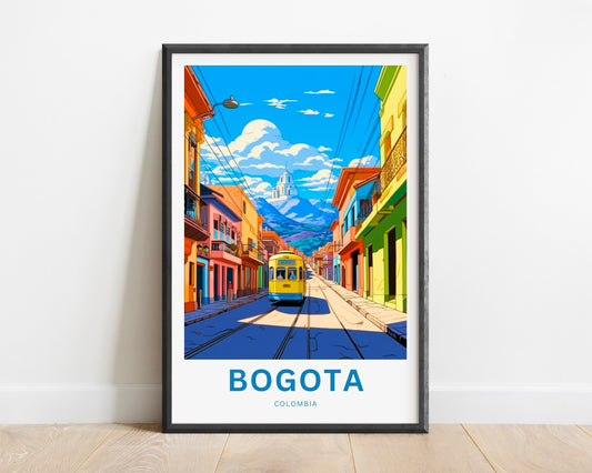 Bogota Travel Poster