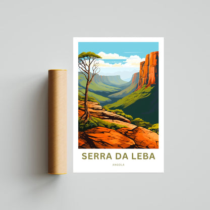 Serra da Leba Travel Poster