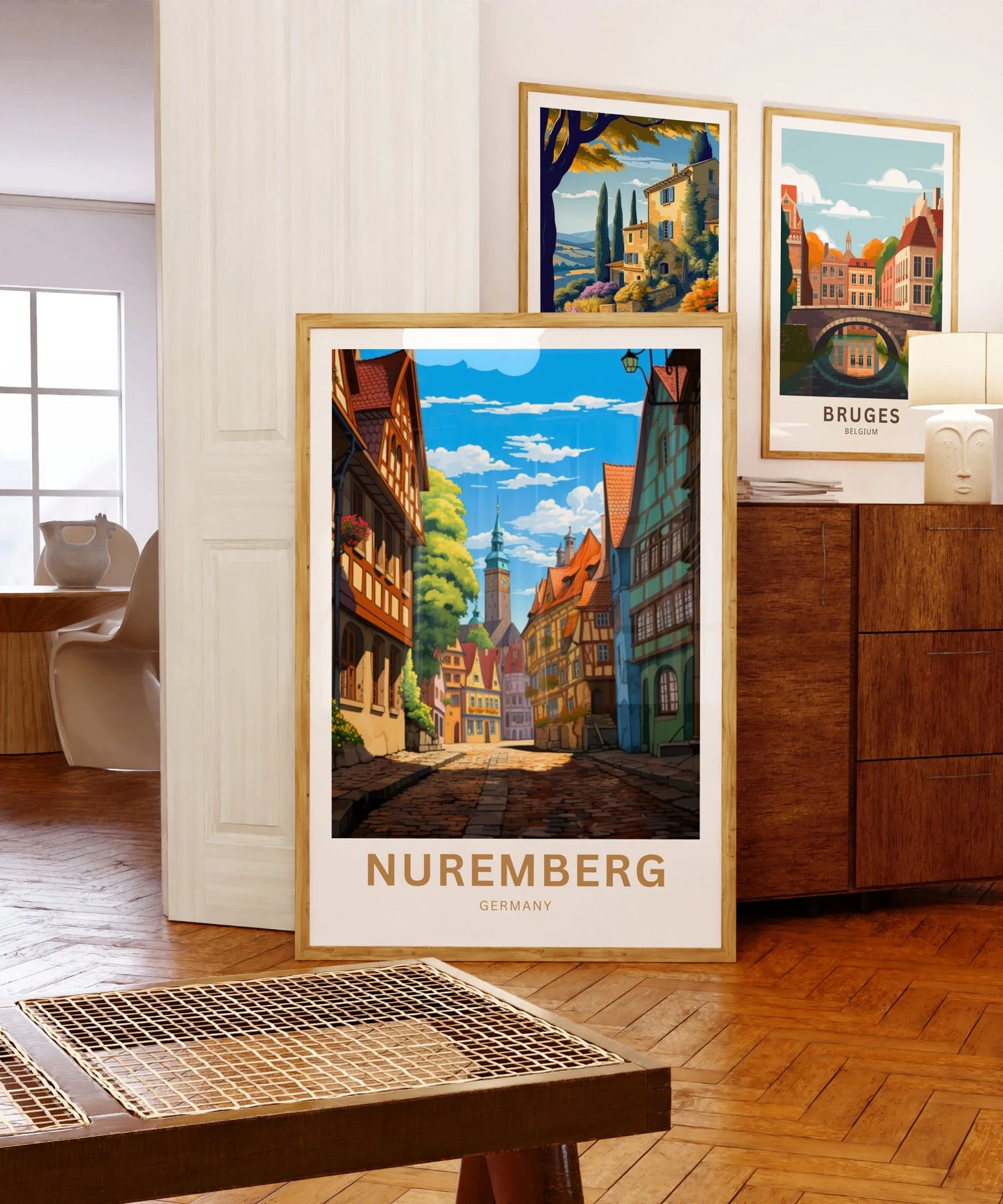 Nuremberg  Travel Poster