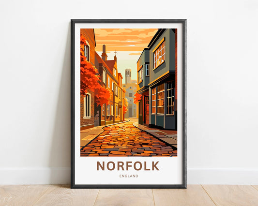 Norfolk  Travel Poster