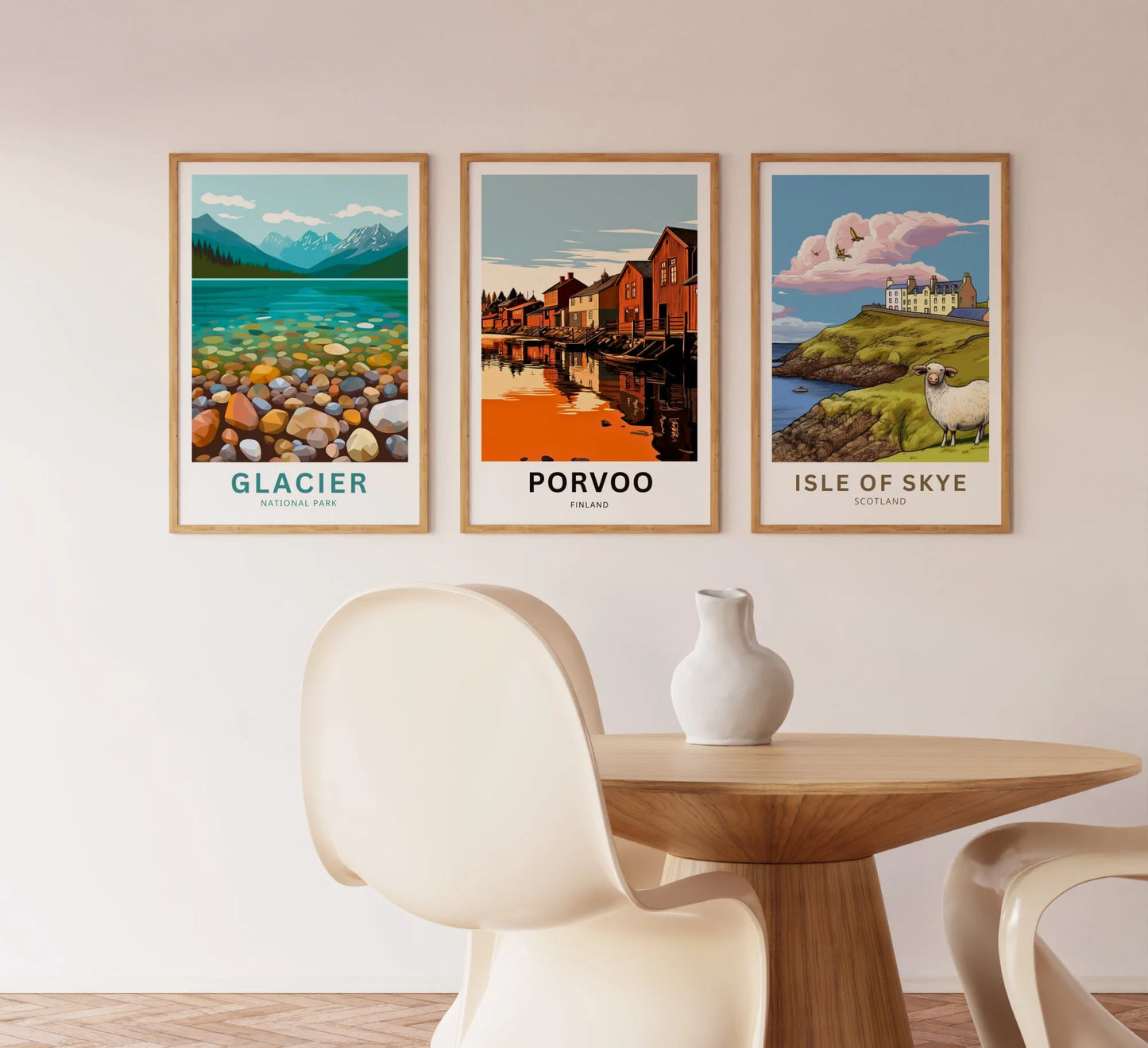 Porvoo Travel Poster