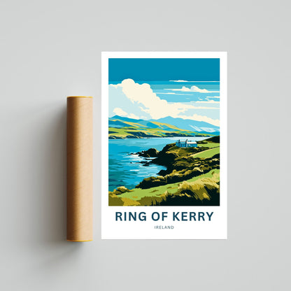 Ring of Kerry Travel Poster