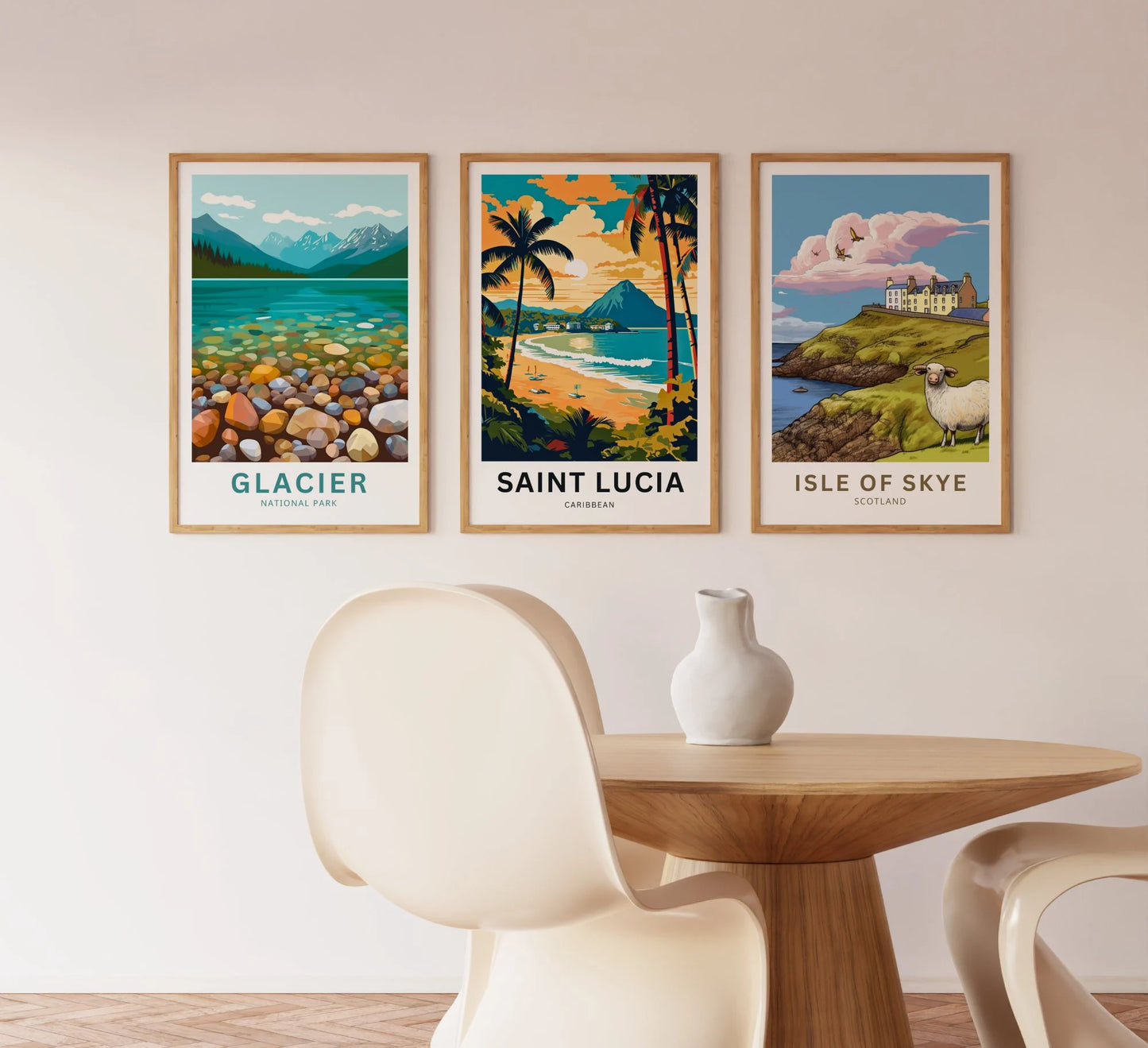 St. Lucia Travel Poster