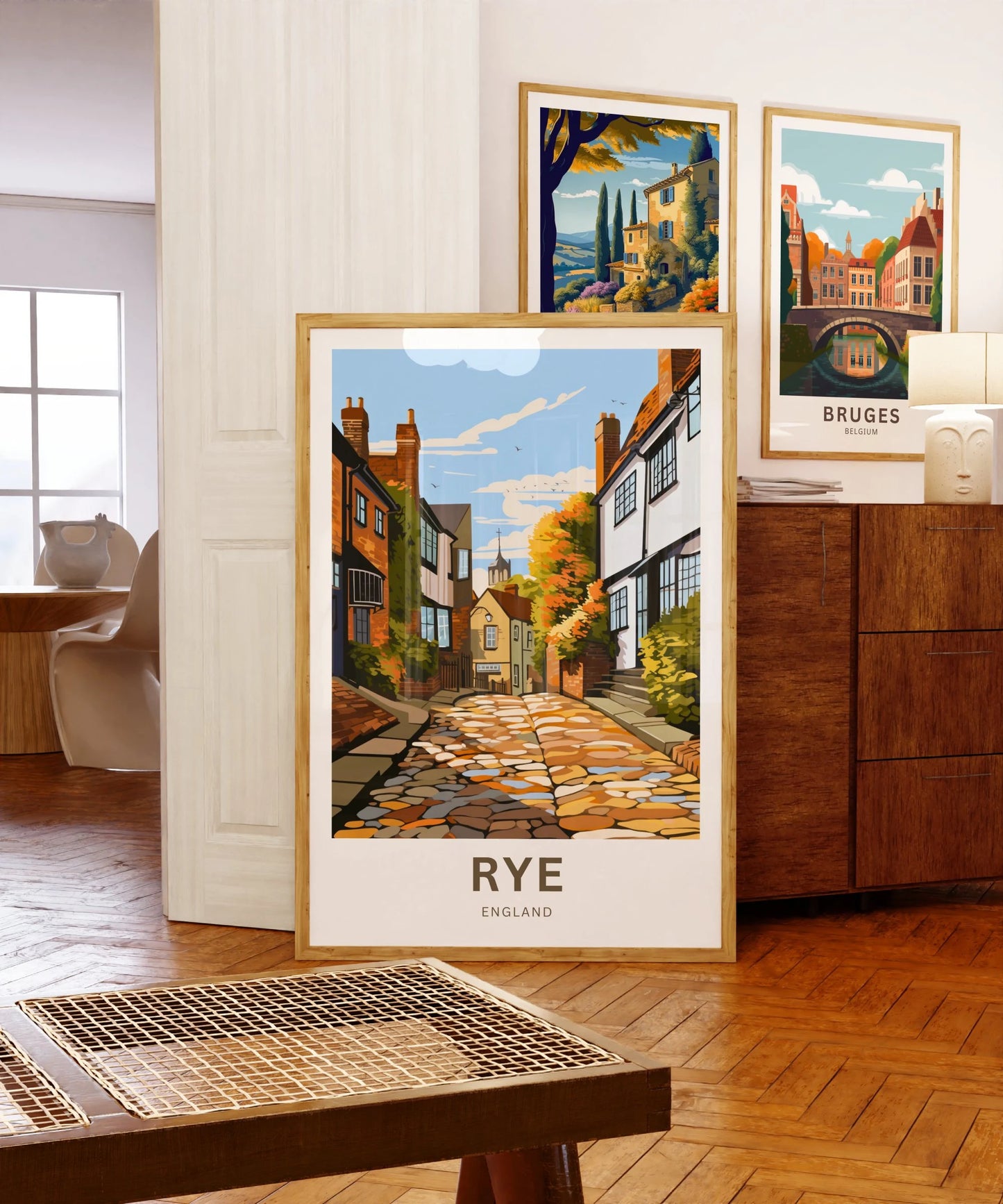 Rye Travel Poster