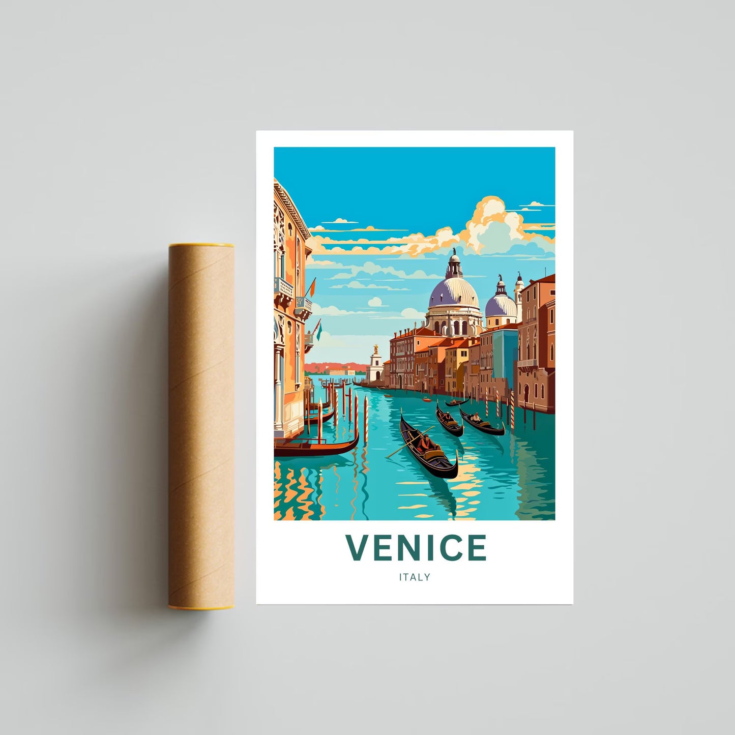 Venice Travel Poster