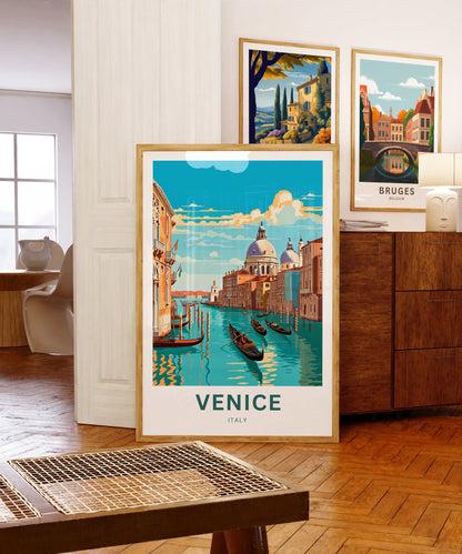 Venice Travel Poster