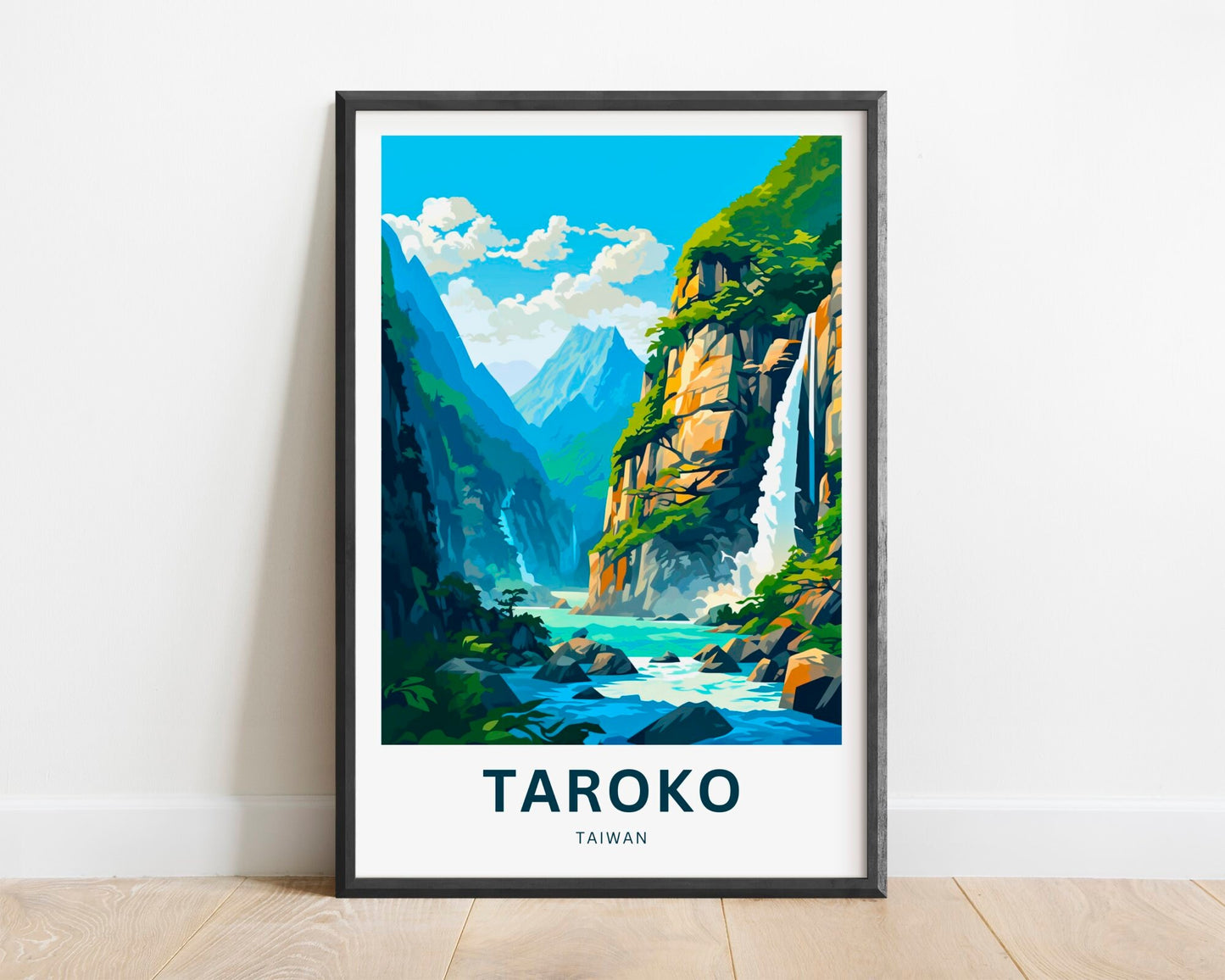 Taroko Travel Poster