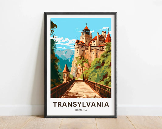 Transylvania Travel Poster