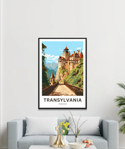 Transylvania Travel Poster