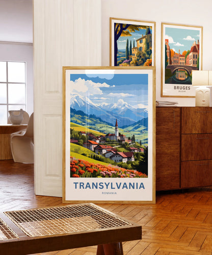 Transylvania Travel Poster