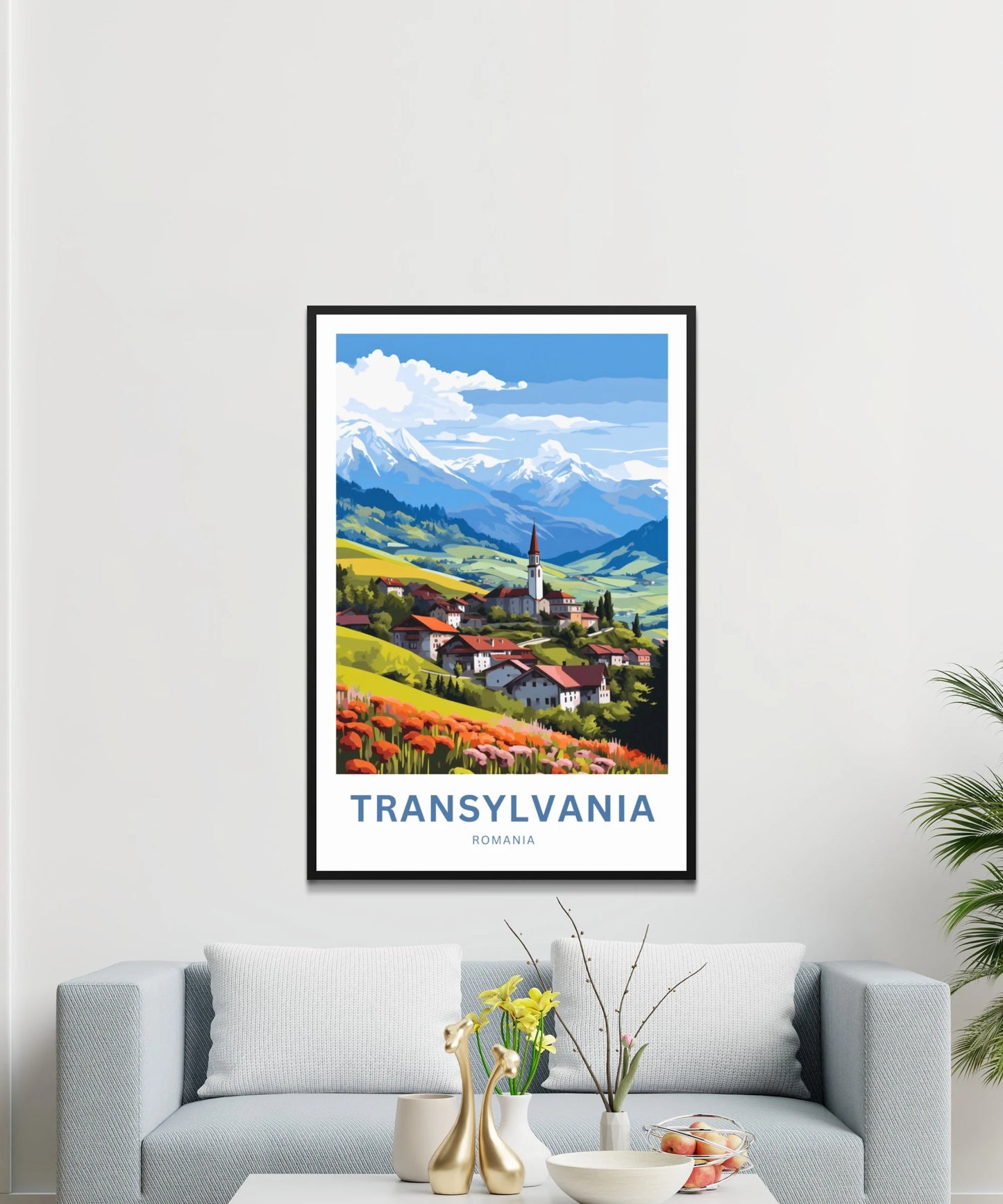 Transylvania Travel Poster