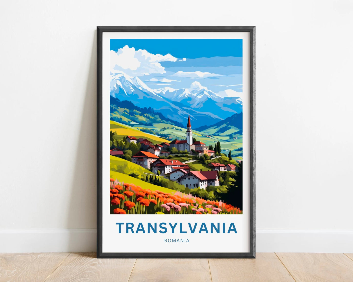 Transylvania Travel Poster