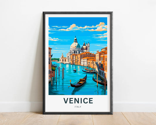 Venice Travel Poster