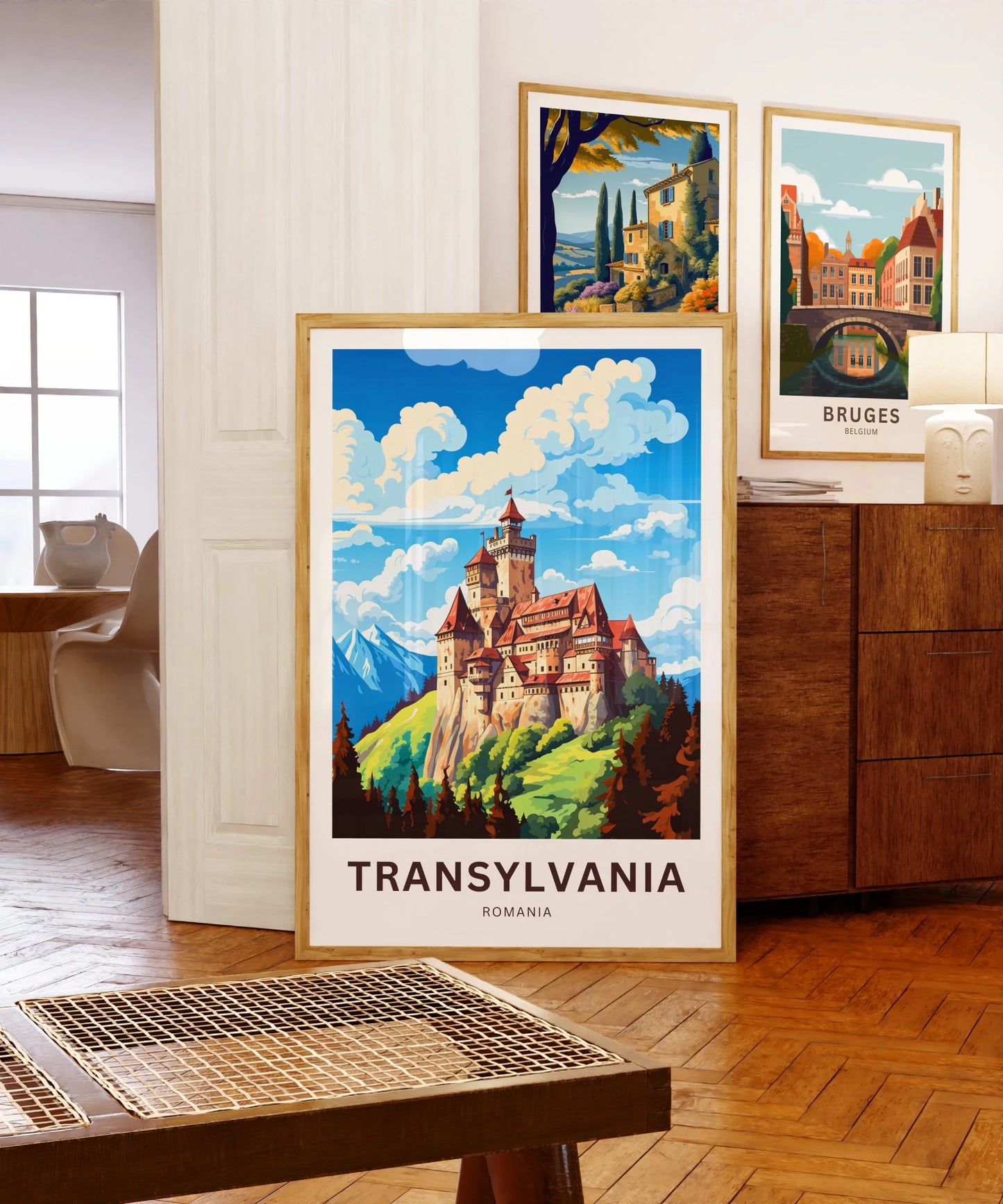 Transylvania Travel Poster