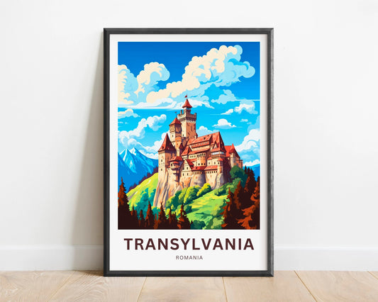 Transylvania Travel Poster