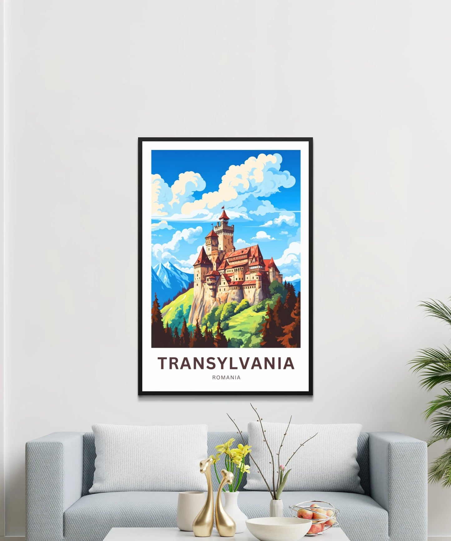 Transylvania Travel Poster