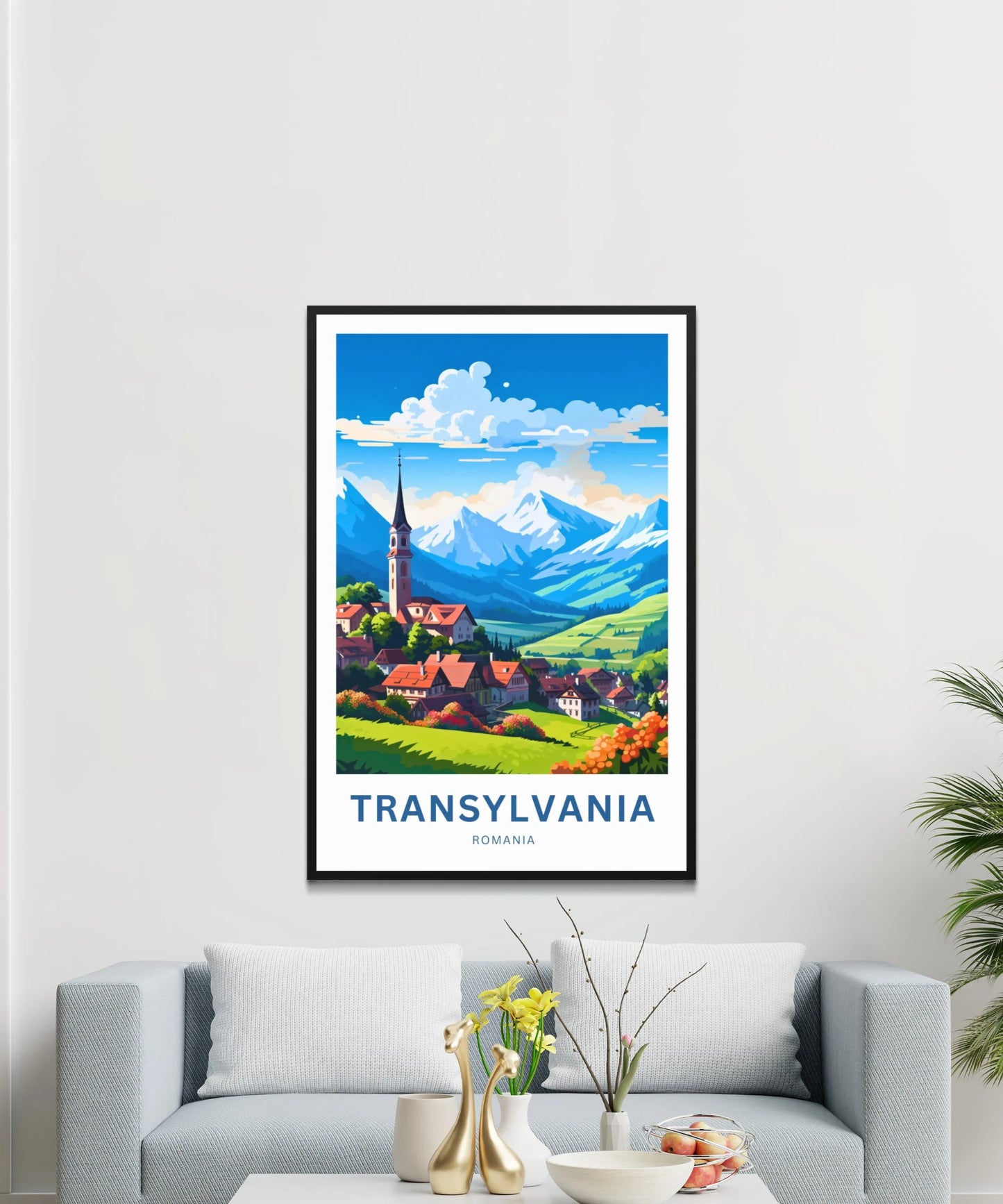 Transylvania Travel Poster