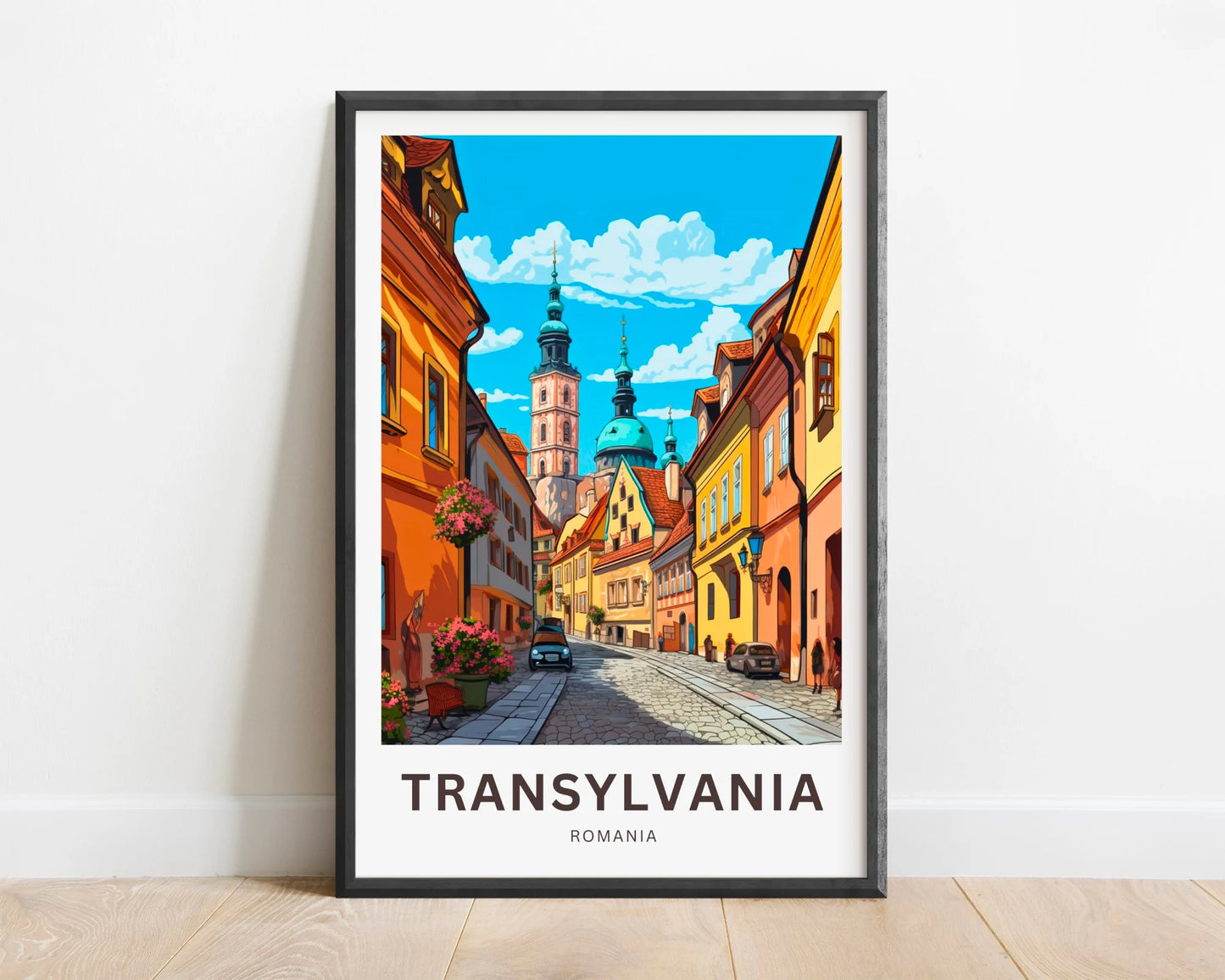 Transylvania Travel Poster