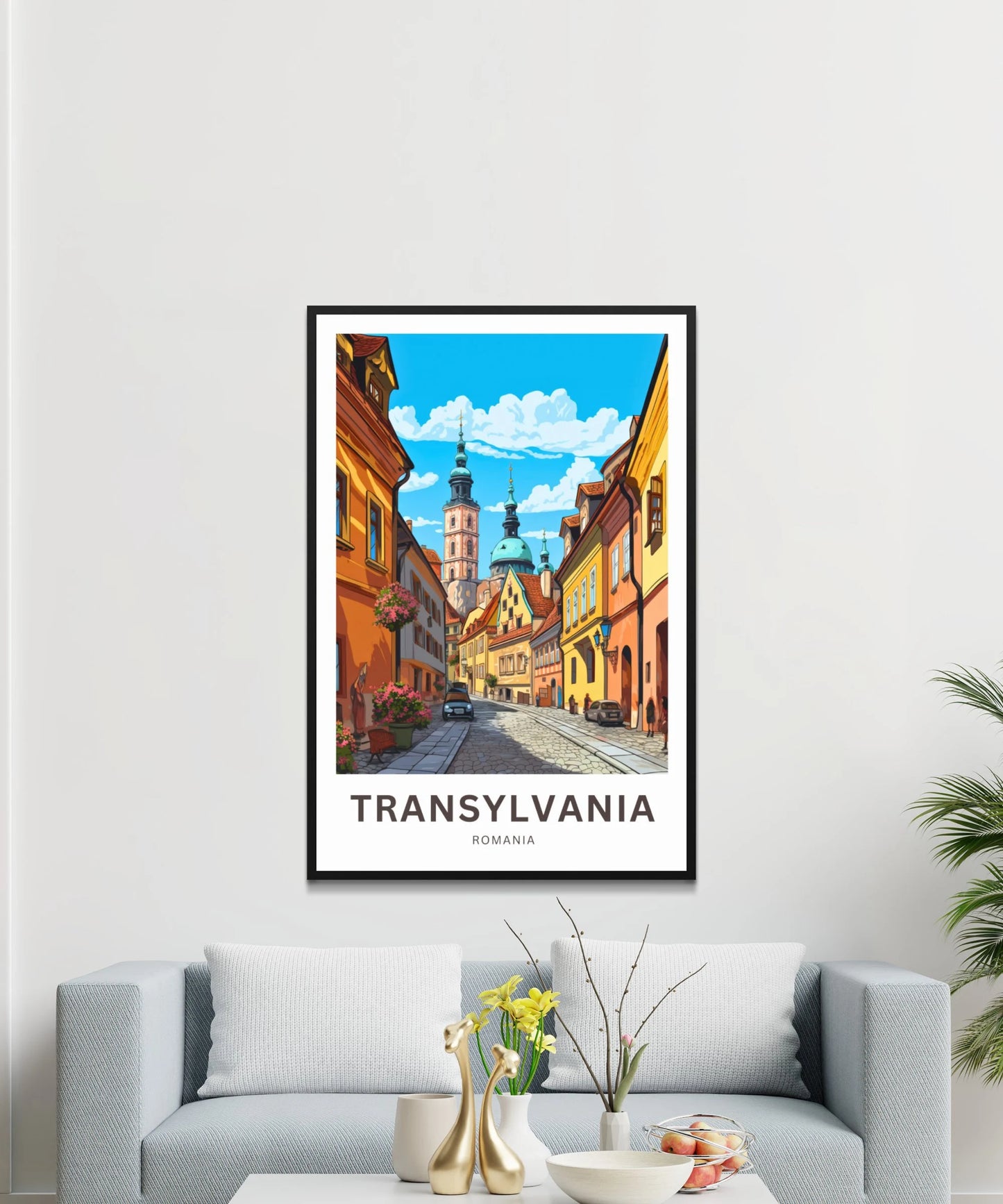 Transylvania Travel Poster